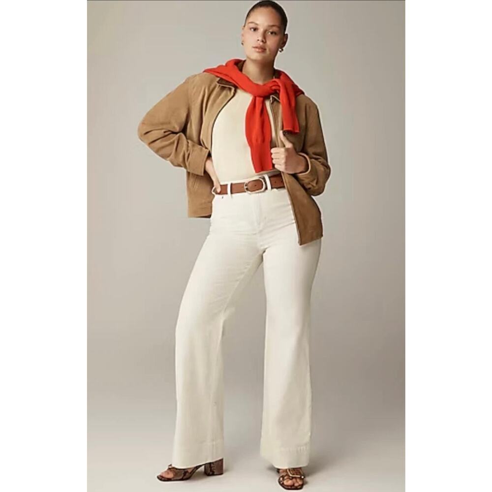 J.Crew Wide-leg corduroy trouser